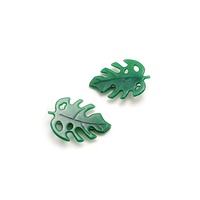 XIYU Feuilles d'acétate de haute qualité, faites à la main, au design unique en forme de Monstera, feuilles d'acétate élégamment personnalisées