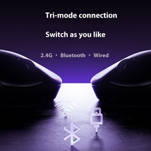 ATK liekong U2 Trọng lượng nhẹ có dây cho <span class=keywords><strong>Bluetooth</strong></span> chuột cho eSports chơi game và văn phòng sử dụng ba-chế độ Ergonomic Loa máy tính - Product Image 2