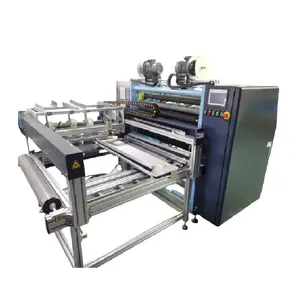 China Hoge Snelheid Dnp Kurz Jumbobroodje Ttr Snijmachine Thermische Transfer Lint Slitter Machines Lint Verwerking Rewinder