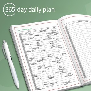 high quality Deli BP112 <strong>2023</strong> Calendar, Schedule, New Notebook,23 Years, <strong>Diary</strong>, One <strong>Page</strong> <strong>a</strong> <strong>Day</strong>, Self-discipline High Quality high quality - Product Image 4