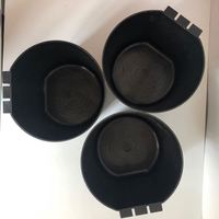 Abreuvoir et mangeoire pour volailles QA, demi-gallon, en forme de coupelle, pour poulets, perroquets, pigeons et autres oiseaux