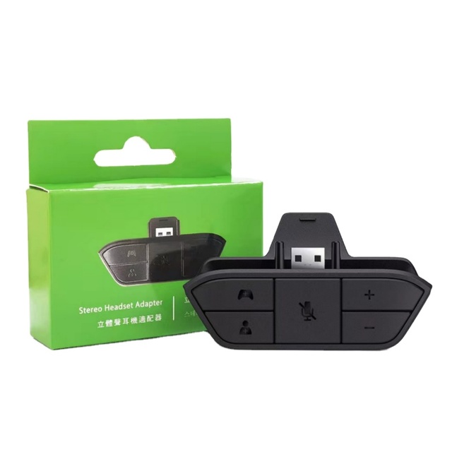 SYY Stereo Headset Adapter for Xbox One Controller Adjust Audio Balance
