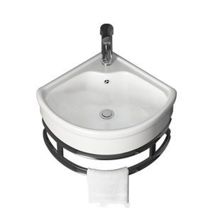 Salle de bain moderne mueble lavamano evier lavatorio lavabo d'angle vanité design éviers utilitaires évier de salle de bain mural - Product Image 1