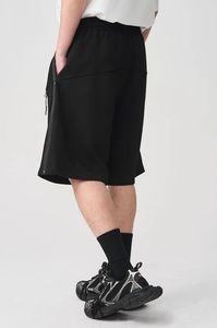 Shorts de sport décontractés amples avec logo personnalisé pour hommes et femmes – Mode estivale basique grandes tailles - Product Image 3