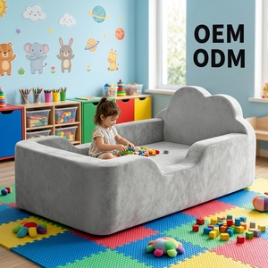 Sofá Cama Individual sin Estructura para Niños Pequeños, con Forma Personalizada OEM ODM, Envasado al Vacío, para Sala de Estar - Product Image 5