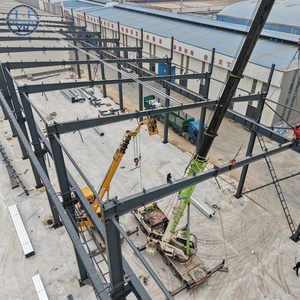 Bâtiment d'entrepôt industriel léger à structure métallique, bâtiment d'usine à portique, bâtiment industriel - Product Image 3