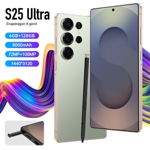 Teléfono Inteligente 5G Android <span class=keywords><strong>15</strong></span> Snapdragon 8 Gen4 10 Núcleos Pantalla HD de 7.3 Pulgadas 6GB RAM 128GB ROM S25 Ultra Doble SIM Versión Global - Product Image 4