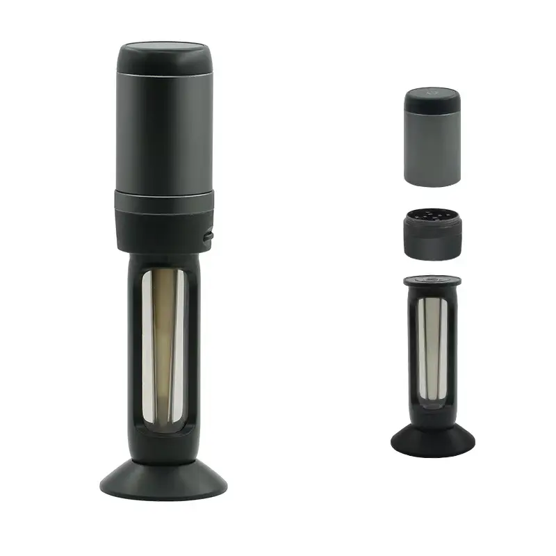 Black Portable electronic Smoking Accessories Electric Pre-rolled Herb Grinding Grinder