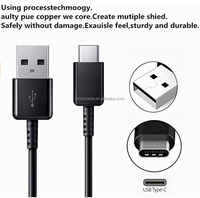 Chargeur USB pour Samsung Galaxy S7 S8 chargeur rapide adaptatif chargeur mural de voyage USB tipo c avec kit de câble