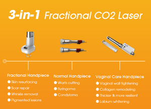 เครื่องเลเซอร์ CO2 แบบเศษส่วน โฟโตนา เครื่องมือแพทย์ผิวหนัง เครื่องเลเซอร์ CO2 แบบเศษส่วน เครื่องฟื้นฟูช่องคลอด - Product Image 3