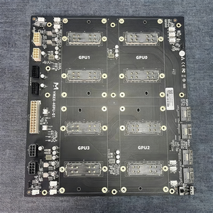 Placa Base V100 SXM2 para 4 Tarjetas GPU, 300GB/s Velocidad Completa, Placa Base V100 SXM2 a PCIe, Adaptador con Soporte NVLINK - Product Image 1