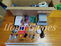Machine de levage de griffe de jeux d'arcade, jouets en peluche, mini animaux en peluche, kits de machine de jeu de griffe à vendre