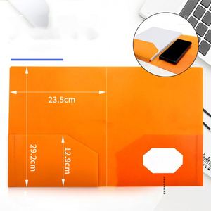Wholesale Customized Durable PP Material <b>A4</b> Letter Size Double Pockets <b>Folder</b> Multi-Color Option Plastic <b>File</b> <b>Folders</b> - Product Image 2