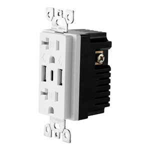 Tomacorrientes USB Barep, Tomacorrientes Eléctricos USB de 30 W, Cargador de Pared Resistente a Manipulaciones - Product Image 2