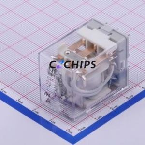 HF18FF/024-3Z2 Power Relay Through hole,21.5x28mm Relay 24V 3 Changeover: 3C (3PDT-Changeover)::: 11 7A-30VDC/7A-250VAC - Product Image 1