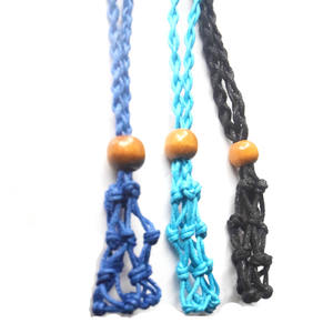 แฟชั่นหลาก<span class=keywords><strong>สี</strong></span>ธรรมชาติแท้หินอัญมณีคริสตัลผู้ถือลูกปัดสร้อยคอเครื่องประดับมือทอ - Product Image 3