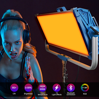 Panneau lumineux vidéo 500w Ai-5000c 50000lm Kit d'éclairage photo LED Studio 2800-9900k Bibliothèque de couleurs RVB pour accessoire de caméra