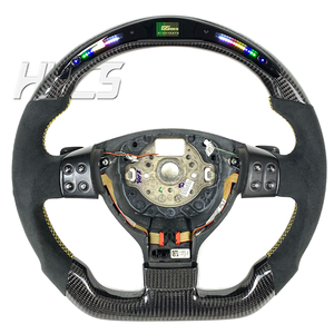 <span class=keywords><strong>Volante</strong></span> de carreras personalizado para VW Volkswagen <span class=keywords><strong>Golf</strong></span> B6 MK5 <span class=keywords><strong>Golf</strong></span> <span class=keywords><strong>5</strong></span> <span class=keywords><strong>GTI</strong></span> R Line/<span class=keywords><strong>VOLANTE</strong></span> CON PANTALLA LED - Product Image 1