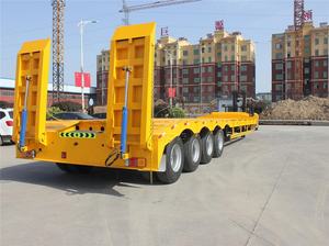 โรงงานขาย3เพลา4เพลา2เพลา Lowboy กึ่ง Remorque REMOLQUE 40ตัน-80ตันโหลดต่ำ/ต่ำเตียงกึ่งรถพ่วง - Product Image 6