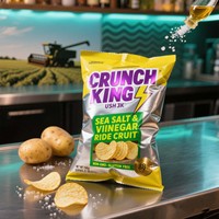 Vente en gros Sacs à croustilles Joint étanche à l'humidité Matériau de qualité alimentaire Emballage résistant à l'écrasement