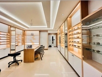 Meubles de présentation pour magasin d'optique, boutique de lunettes de soleil, présentoir de montures de lunettes