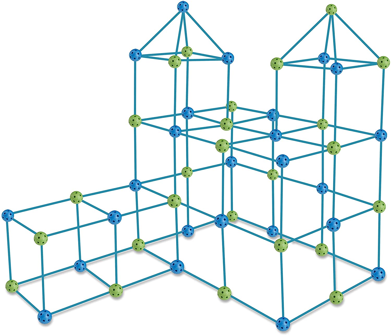 Оптовая продажа, популярные обучающие игрушки для строительства, набор для обучения форту