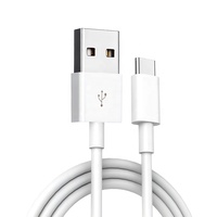 Câble de charge rapide de type C Cantell, nouveau design, 1 m, 2,4 A, 3 A, USB 2.0, câble de charge de type C pour téléphone mobile Android
