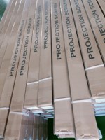 Écran de projection motorisé HTP 100 pouces 4:3 blanc mat 1524 mm, prix de gros, garantie 1 an