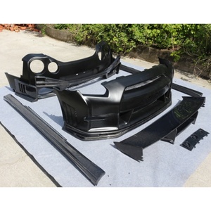 Nuevo Kit de Carrocería de Fibra de Carbono para GTR 35 Gen1 Nismo 2007-2025, con Luces Antiniebla, Parachoques Delantero/Trasero, Alerón Trasero - Product Image 2