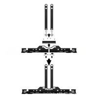 Outil d'alignement de roues de voiture, plaque de nivellement et d'alignement réglable, instrument robuste pour l'équilibrage des roues