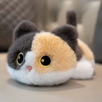 Bantal Boneka Beruang Lucu Angela Wholesale Super Lembut Boneka Kucing Tiga Bunga Baru Posisi Berbaring Hadiah Pendamping untuk Anak-Anak
