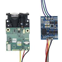 Sensor de distancia de fase de 100m Módulo de salida de señal digital RS485 de distancia de medición láser