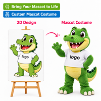 Costume de Mascotte Personnalisé en EVA pour Noël, Personnage Animal, OEM ODM, Idéal pour Événements et Écoles
