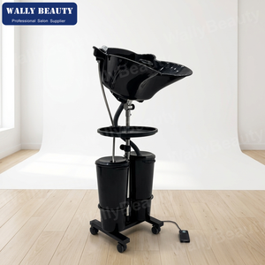 Bac à shampoing portable Wally Beauty avec système à 2 seaux et pompe à eau pour équipement <span class=keywords><strong>de</strong></span> <span class=keywords><strong>salon</strong></span> - Product Image 5