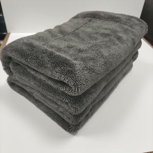 ผ้าไมโครไฟเบอร์ซับน้ำทำความสะอาด55X75ซม. 600แกรมผ้าไมโครไฟเบอร์แบบห่วงบิด - Product Image 1