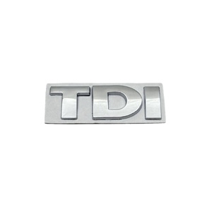 Emblema 3D in Metallo TDI, Badge per Griglia Anteriore Auto, <span class=keywords><strong>Adesivo</strong></span> per <span class=keywords><strong>Volkswagen</strong></span> VW - Product Image 2