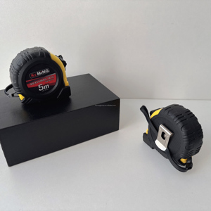 5เมตร25มิลลิเมตรขายส่งเหล็กเทปวัดโลโก้ที่กำหนดเองวัดเทปเหล็กใช้ในครัวเรือนสำนักงาน - Product Image 1