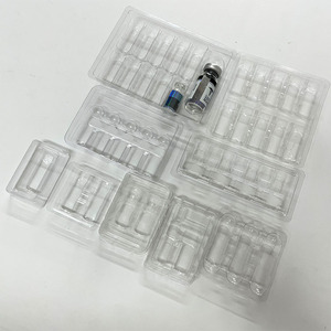 Bandeja de Plástico Impermeable <span class=keywords><strong>HXM</strong></span> para 10 Frascos Cosméticos de 2 ml con Forma Personalizada y Recubrimiento UV Mate/Brillante - Product Image 3