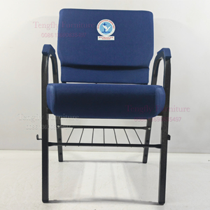 <span class=keywords><strong>Sedia</strong></span> da Chiesa/Chiesa per Pastori Imbottita <span class=keywords><strong>Blu</strong></span> di Lusso Moderna di Alta Qualità con Braccioli, Produzione di Fabbrica, Vendita all'Ingrosso - Product Image 3