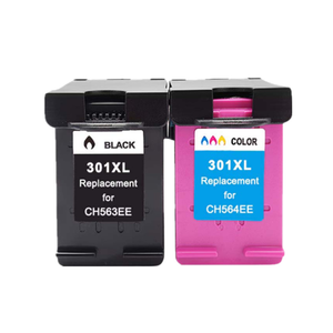 <span class=keywords><strong>Cartouche</strong></span> d'encre refabriquée, entièrement en couleur, Compatible avec <span class=keywords><strong>HP301</strong></span> 301XL, pour imprimante DeskJet 1050, 2050, 3050, 2150, 1510, 2540 - Product Image 2