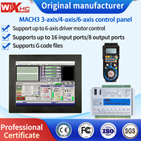 Système de panneau de commande intégré CNC Wixhc SP6L 15, solution complète, kit de contrôleur Ethernet MACH3 3, 4, 6 axes, prix d'usine