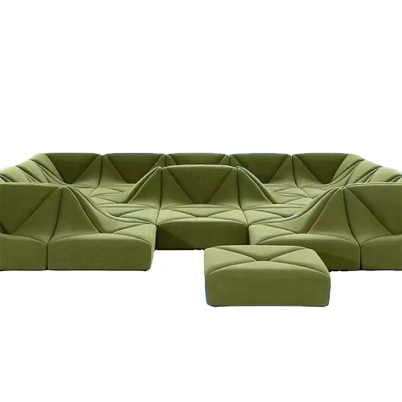 Gorman Designer pierre paulin Dune Sofa Gepolstert Modular Boucle Couch Wohnzimmer Sofas Wildleder Samt Schnitts ofa Stuhl