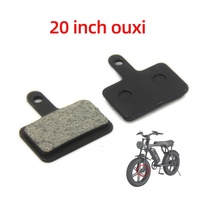 Plaquettes de frein OUXI 20 pouces, plaquettes de frein à disque hydraulique durables pour trottinettes pour enfants, plaquette de frein semi-métallique pour trottinette électrique V8 V20, vélo électrique
