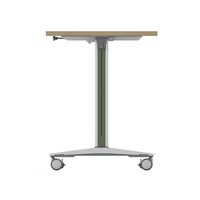 Meubles de bureau, petite table de réunion pliable en bois portable, bureau mobile pour salle de formation