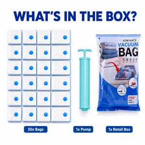 <span class=keywords><strong>Bolsas</strong></span> de Almacenamiento <span class=keywords><strong>al</strong></span> Vacío en Stock, Paquete de 20 para <span class=keywords><strong>Ropa</strong></span>, con Bomba, <span class=keywords><strong>Bolsas</strong></span> de Compresión para Vendedores Minoristas - Product Image 1