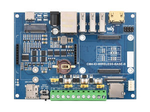 Módulo de Expansión Inalámbrico 5G/4G para <span class=keywords><strong>IoT</strong></span> Industrial Waveshare, Diseñado para Raspberry Pi Compute Module 4, Ranura M.<span class=keywords><strong>2</strong></span> Integrada - Product Image 5