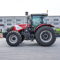 Tracteur Agricole Compact 4x4 4 Roues Motrices 90ch 100ch 120ch 140ch 160ch avec Cabine pour Petite Ferme ou Jardin