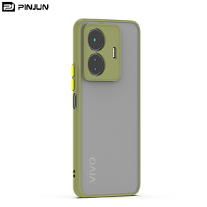 Funda mate translúcida a prueba de golpes para teléfono, protector de humo para cámara, para <span class=keywords><strong>VIVO</strong></span> T1 <span class=keywords><strong>pro</strong></span> V23 <span class=keywords><strong>5G</strong></span> V23E 4G <span class=keywords><strong>5G</strong></span> - Product Image 4