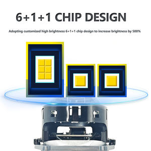 IDISON T17WTIR Prism nuevo 75W 85W alto haz bajo 12V 10800Lm 6000K faro delantero TIR Biprisma óptico 3,0 lente de proyector para <span class=keywords><strong>BMW</strong></span> - Product Image 5