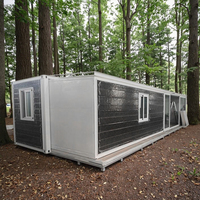 Casa modular de lujo para dormitorio, casa prefabricada con contenedor Akay, contenedor expandible prefabricado, envío a casa, contiene para exteriores